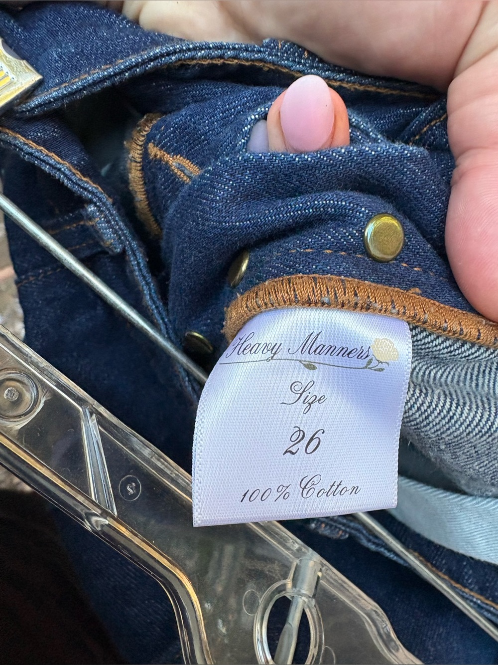 Heavy Manners Babygirl Work Denim - Picture 5 of 8